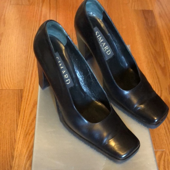 Black lady high heels 37.5 - Picture 2 of 5